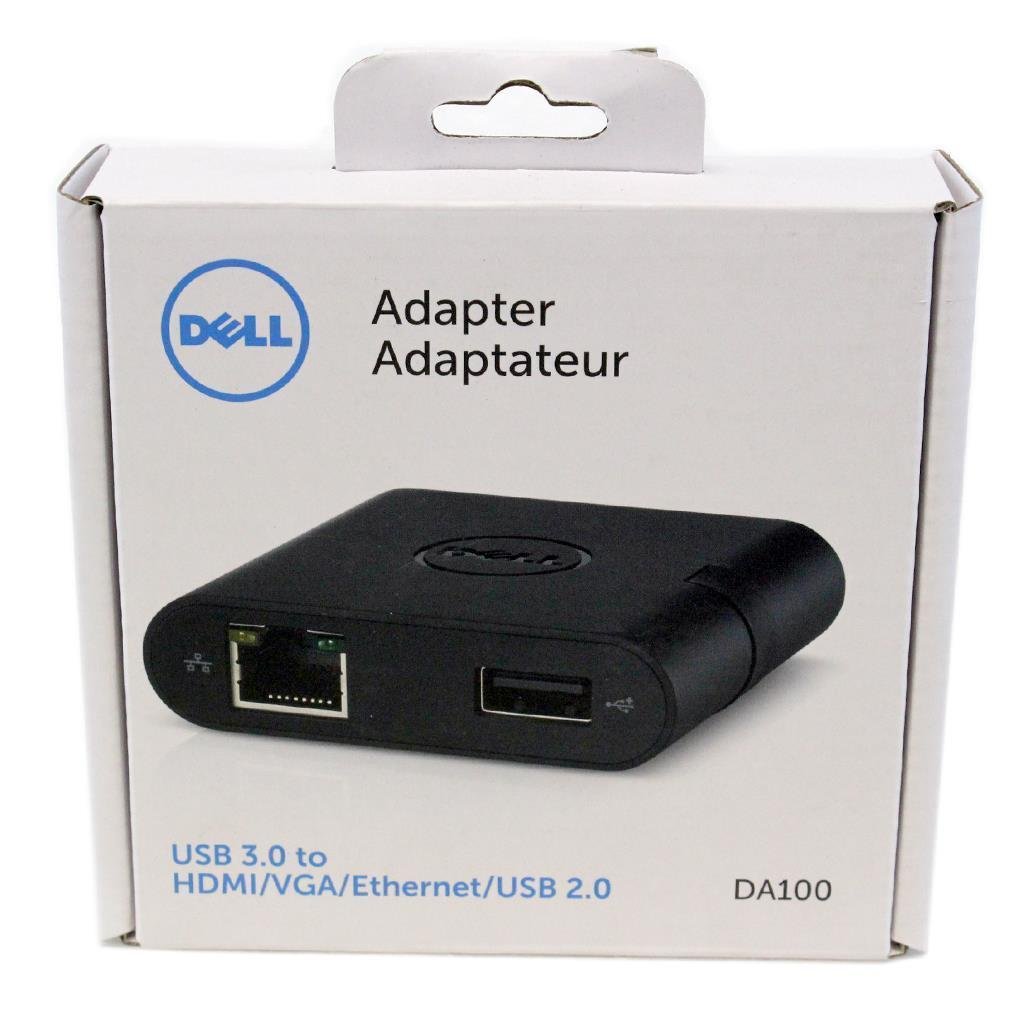 New Dell Usb 3 0 To Hdmi Vga Ethernet Usb 2 0 Docking Station 54dnx