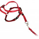 Red Come With Me Kitty Harness and Bungee Leash Medium