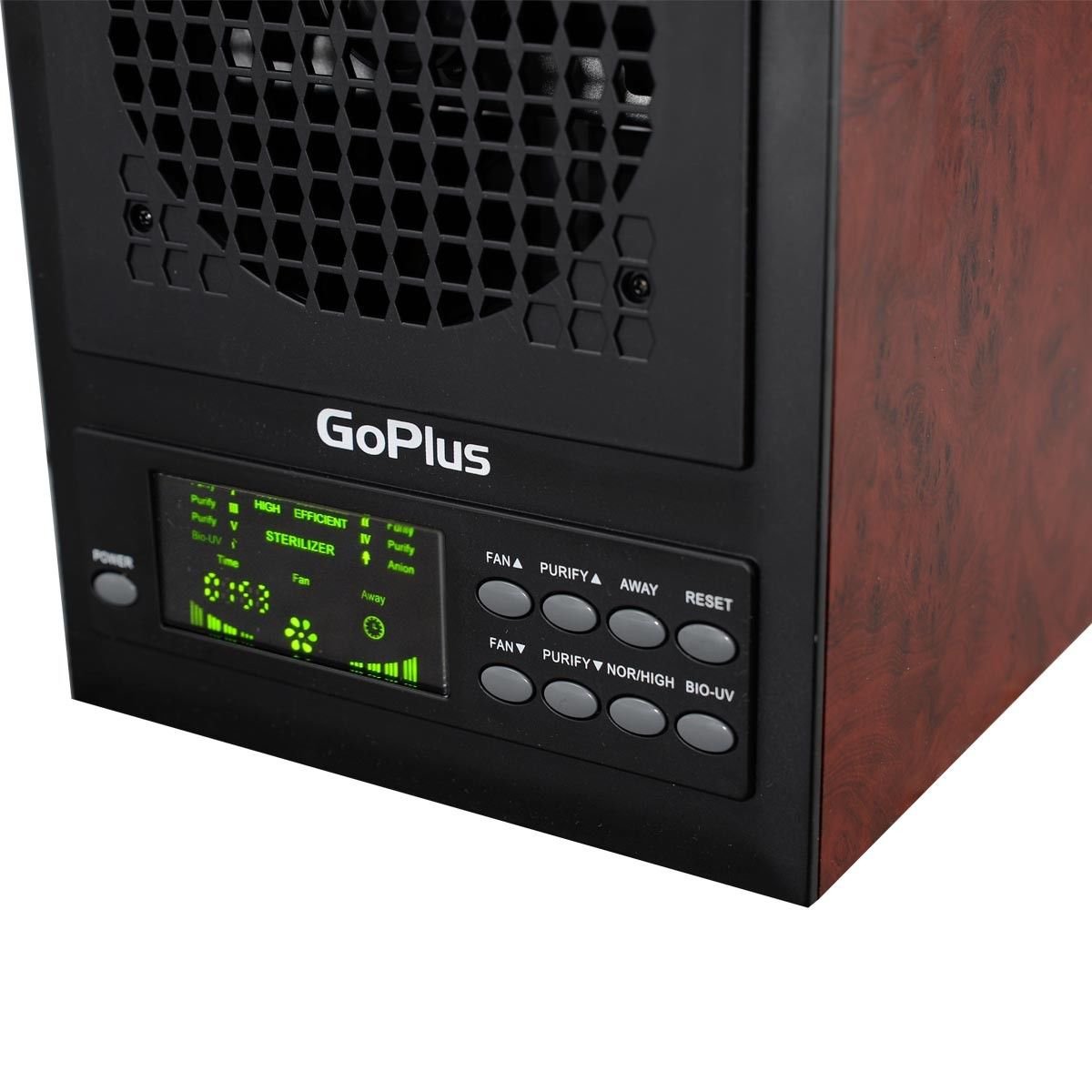 Air Purifier UVC Remote Ozone Generator Ionizer Ozonator HEPA Smoke