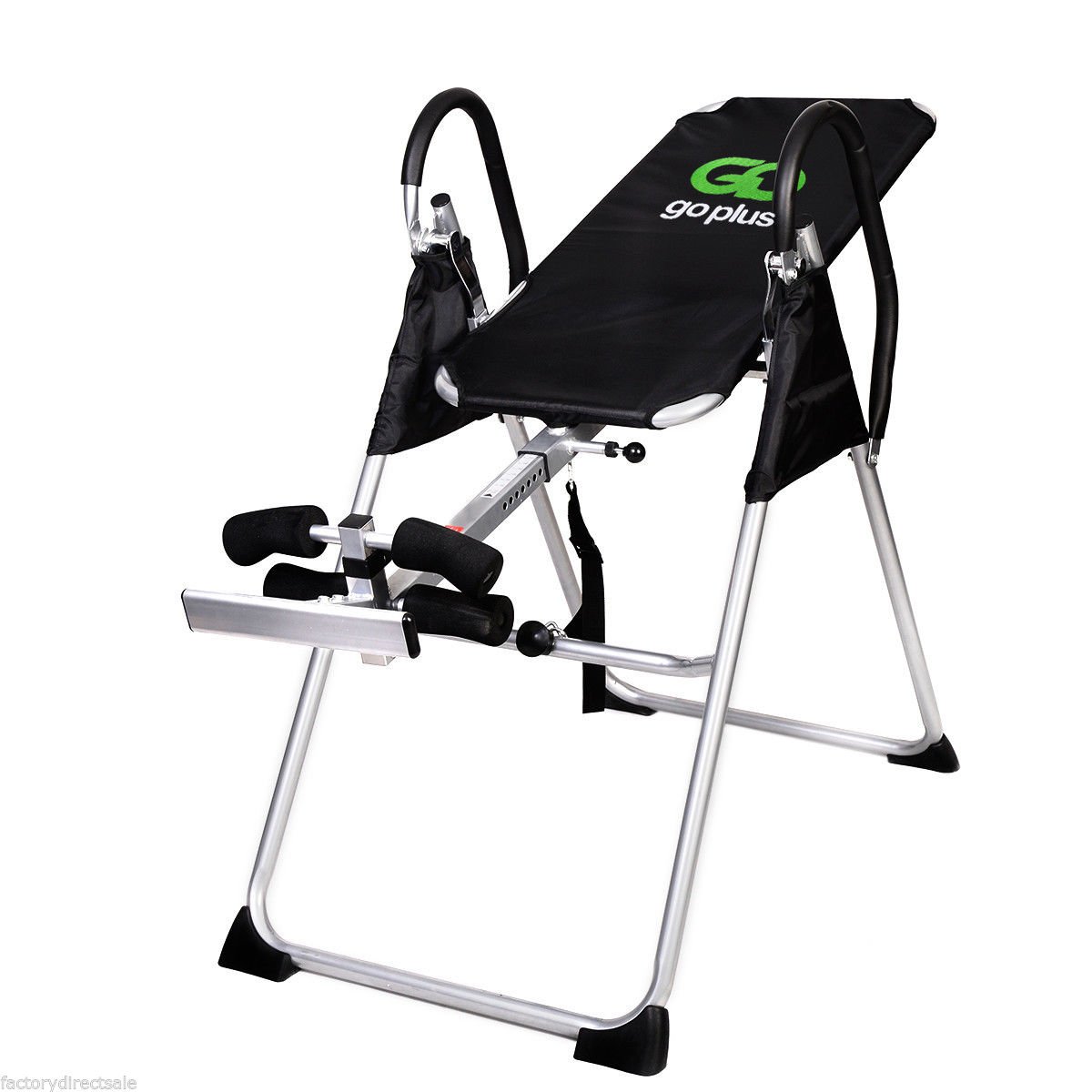 New Inversion Table Deluxe Fitness Chiropractic Table Back Pain Relief Exercise