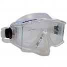 NEW Panoramic Tri-View Mask Scuba Dive Snorkeling Gear Clear