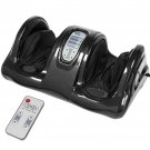 Shiatsu Foot Massager Kneading and Rolling Leg Calf Ankle with Remote Black