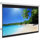 100" 4:3 Electric Projector Projection Screen 80X60 RC Automatic Remote Control