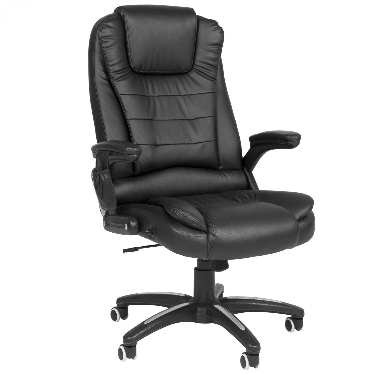Executive Ergonomic Heated Vibrating Computer Desk Office Massage Chair