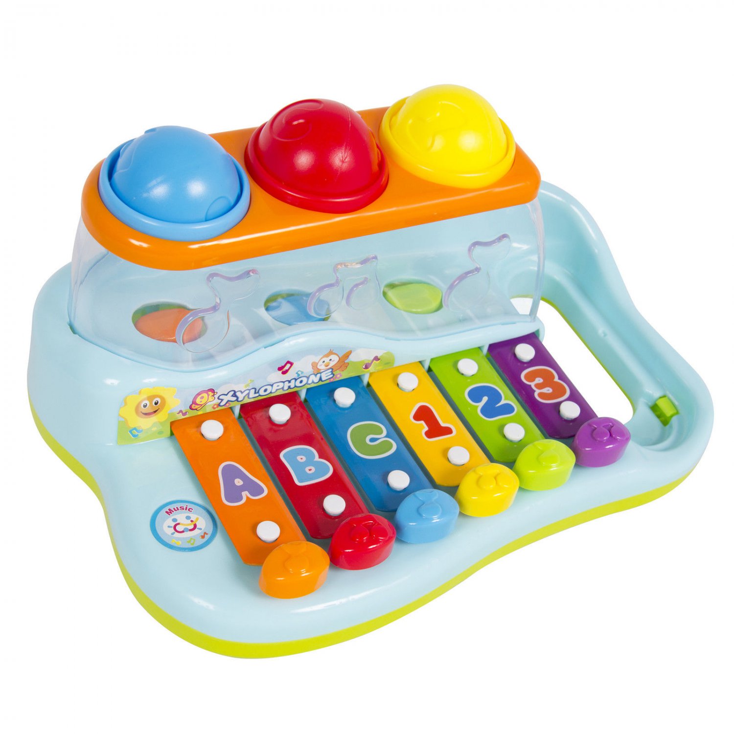 xylophone with balls