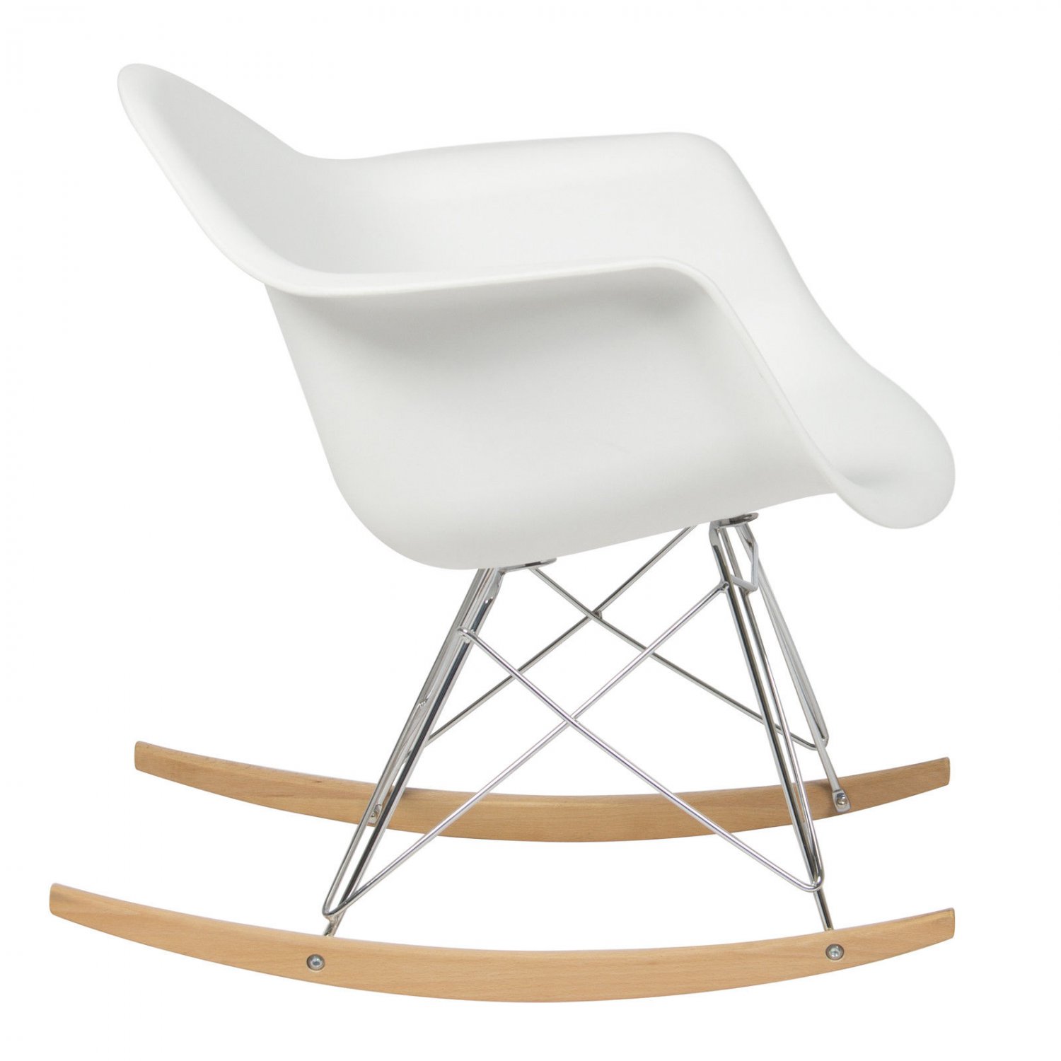 Eames RAR Style Mid Century Modern Molded Plastic Rocking Rocker Shell