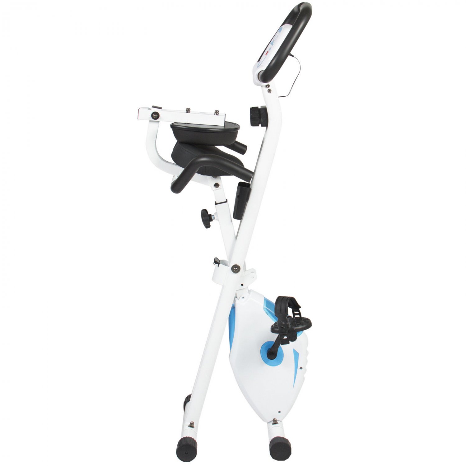 Folding Recumbent Exercise Bike With Digital Display