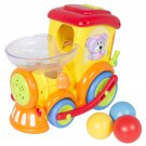 Electric Moving Train Toy With Chasing Balls Activity Lights Talks and Sings