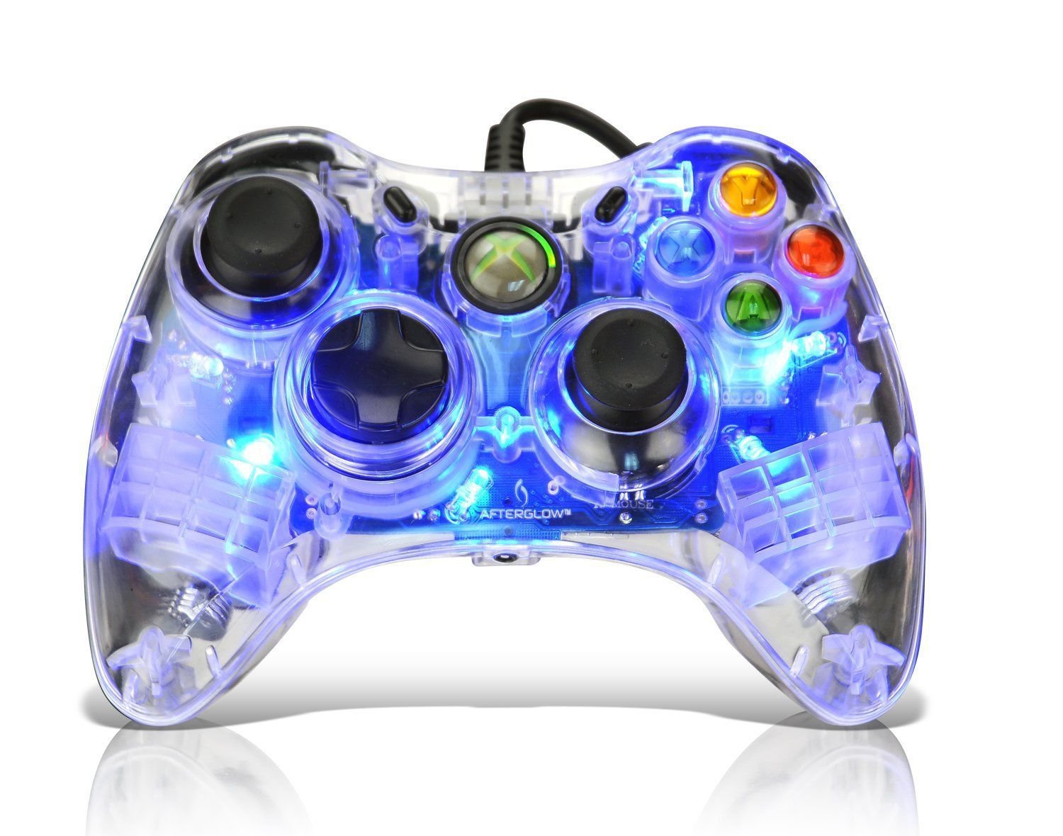 Afterglow Wired Controller for Xbox 360 - Blue Officially Licensed