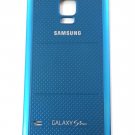 Genuine Samsung Galaxy S5 Sport Battery Back Cover Door Case Blue
