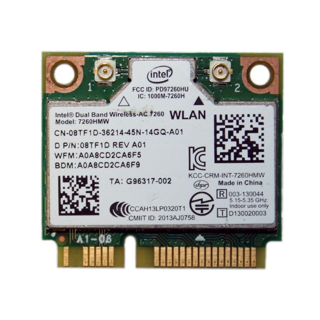 OEM Dell Latitude E7440 Mini PCI Express 8TF1D WLAN WiFi 802.11ac