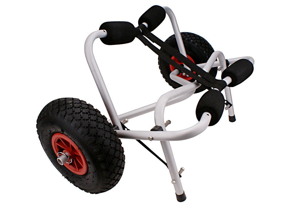 New Boat Kayak Canoe Carrier Dolly Trailer Tote Trolley Transport Cart
