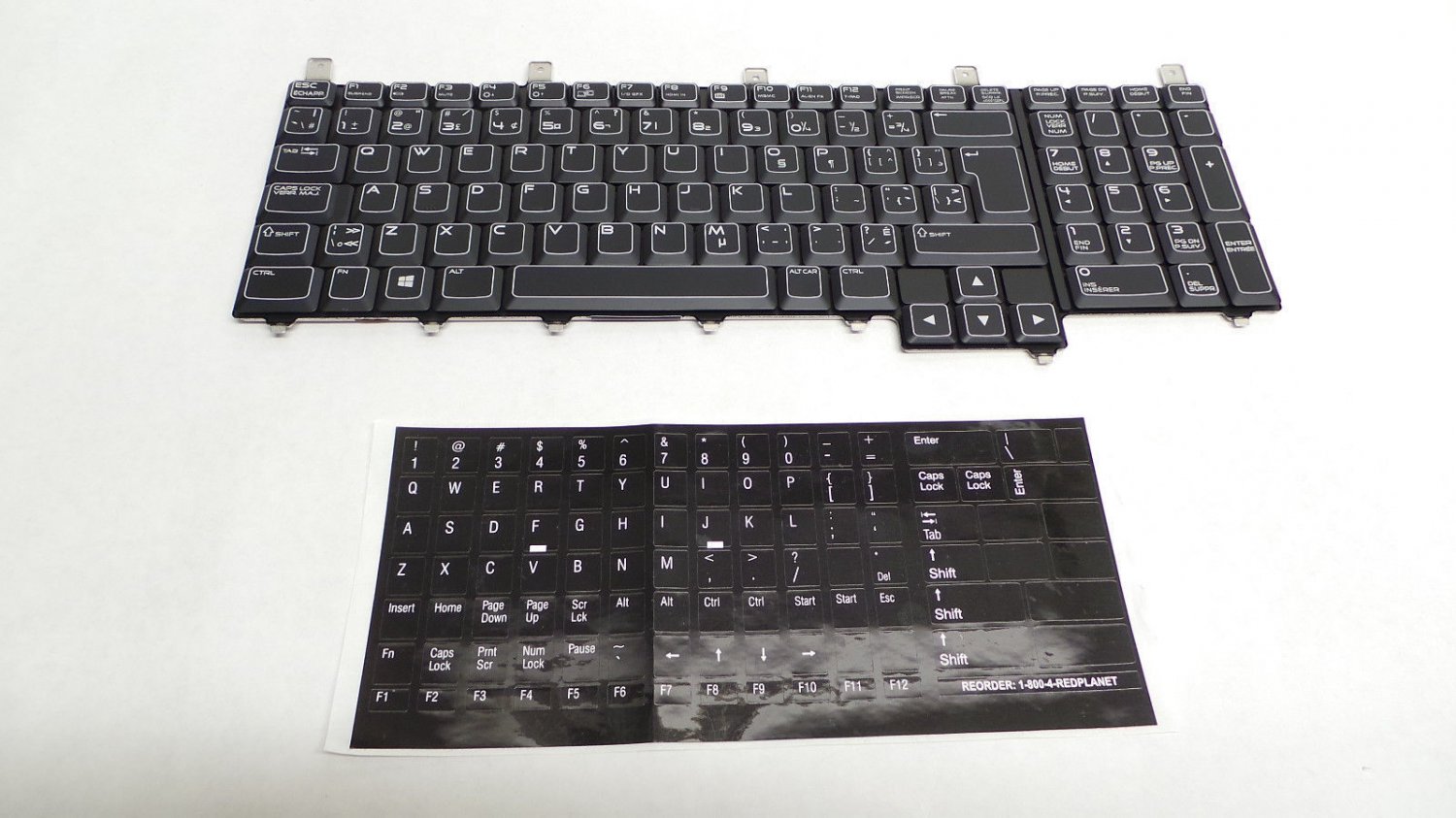New Genuine Dell Alienware M17xR2 Backlit Keyboard 8WK6F 08WK6F