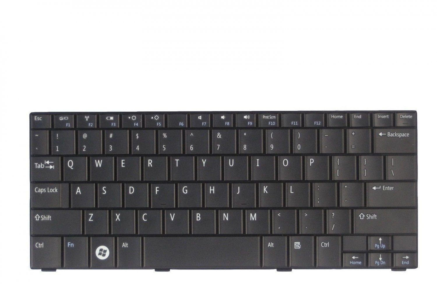 New Genuine Dell Netbook Mini 10 1010 keyboard W664N
