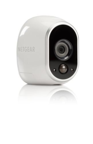 Arlo VMS3130 Indoor Outdoor Night Vision Security System with 1 Wire Free HD