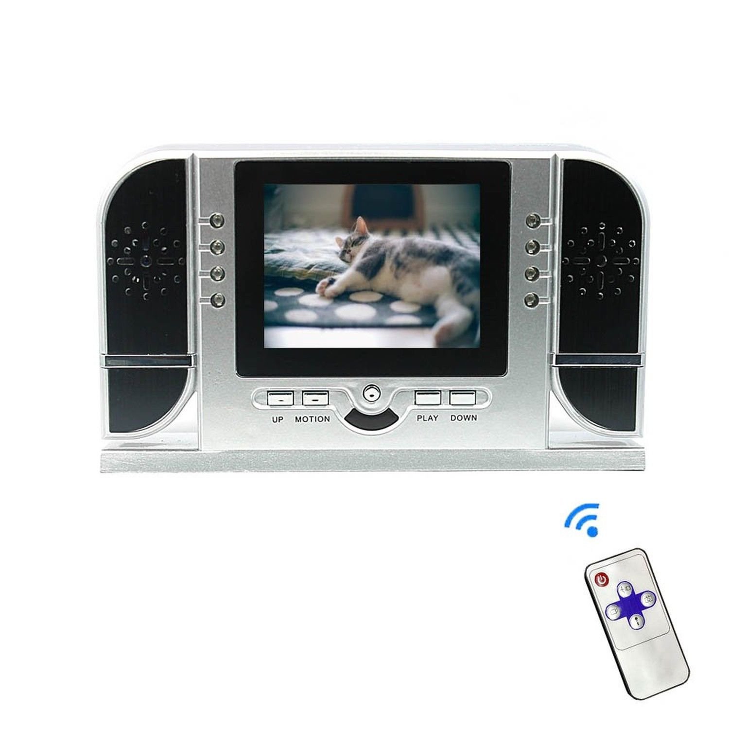 FHD Spy Camera Clock Hidden Nanny Cam Motion Detection Recording Nanny