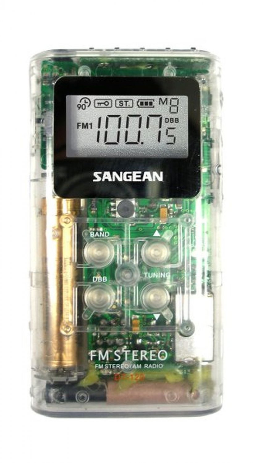 Sangean DT 120CL A M FM Pocket Receiver New