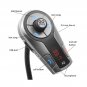GOgroove FlexSMART X2 Bluetooth FM Transmitter for Car Radio w USB Charger