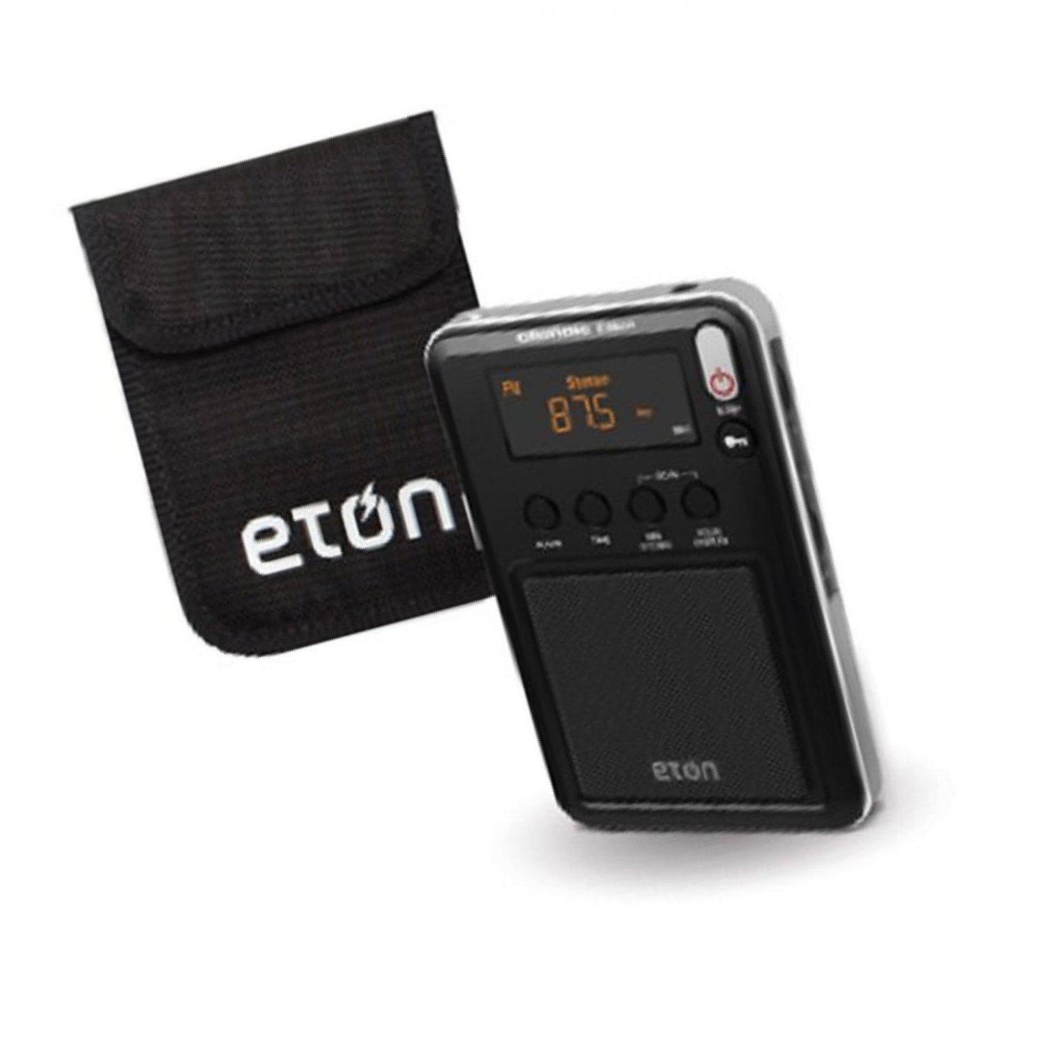 Eton Mini Compact AM FM Shortwave Radio Black (NGWMINIB)