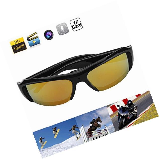 1080p Hd Fashion Sunglasses Spy Camera Hidden Camcorder Cam Dv Dvr Video