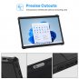 ProCase Case for Surface Pro 8, Rugged Protective Cover with Built-in Hand Strap Compatible with Typ