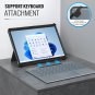 MoKo Case Fits Microsoft Surface Pro 8-13" Touchscreen 2021 Release Tablet - All-in-One Protective