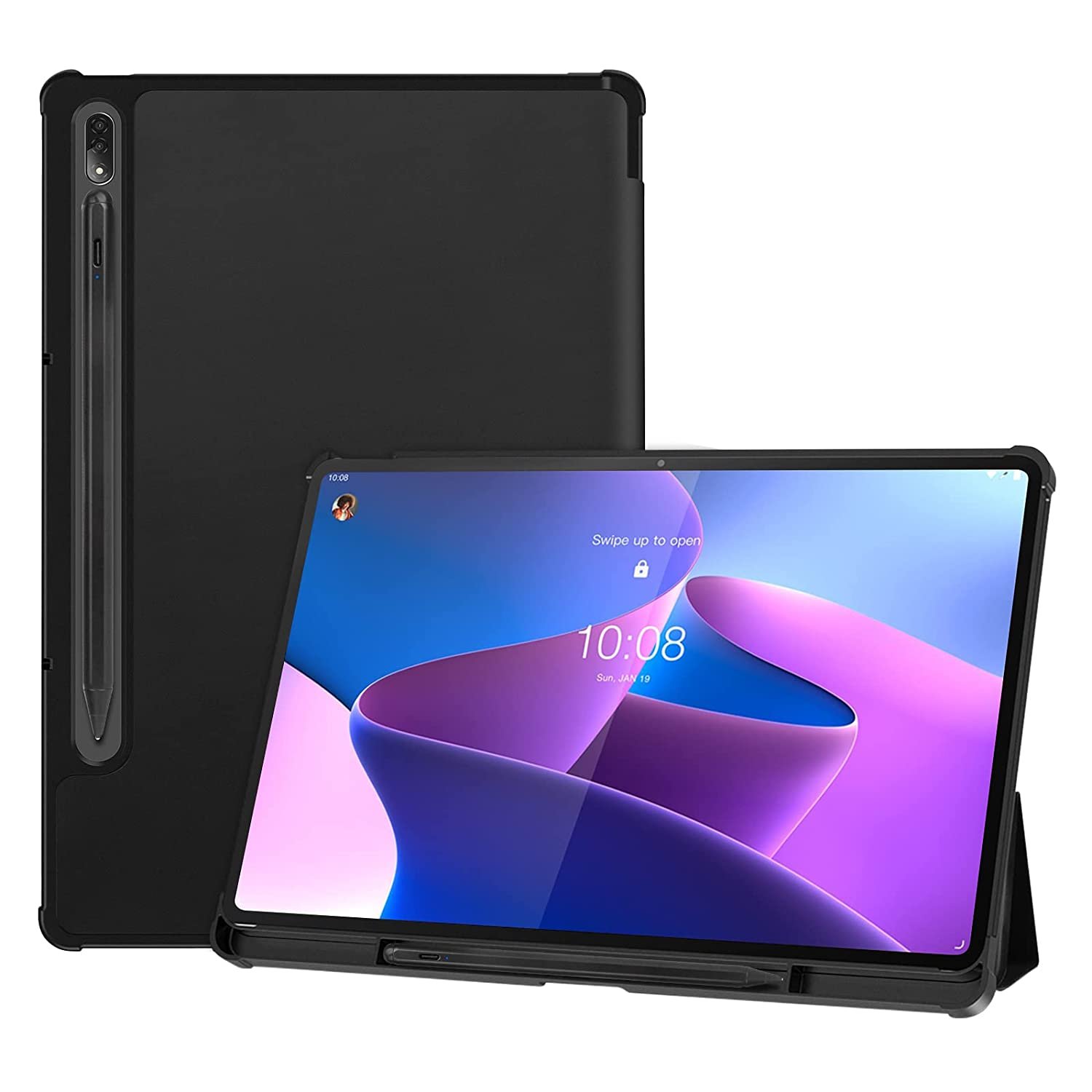 ProCase Lenovo Tab P12 Pro Case with Pen Holder 12.6 Inch 2021 Release TB-Q706F TB-Q706Z, Shockproof