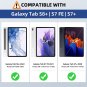 MoKo Case Fits Samsung Galaxy Tab S8 + 12.4 2022 (SM-X800/X806) / Tab S7 FE 12.4-Inch 2021 / Tab S7