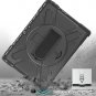 ProCase Surface Pro 8 Case Rugged, Heavy Duty Shockproof Protection with Back Handle and Rotatable K