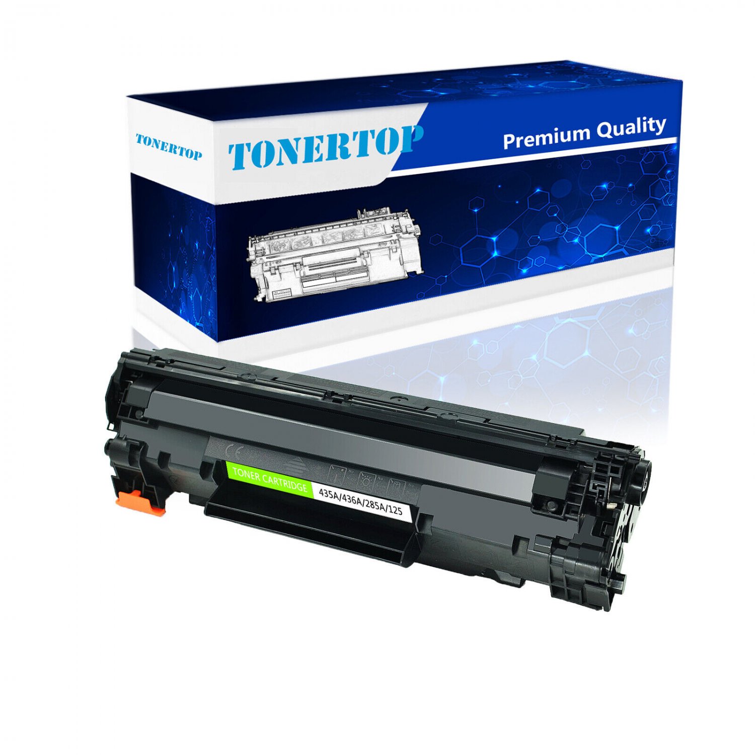 1 Pack CE285A 85A Black Toner Cartridge Compatible For HP Laserjet P1102 Printer