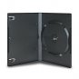 10 Standard 14mm Black DVD Storage Case Stackable Up to 6 CD DVD Disc