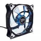 120mm BLUE Vetroo Computer PC Case LED Cooling Fan Quiet Sleeve Bearing CPU
