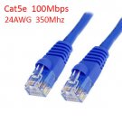 25Ft Cat5e UTP RJ45 8P8C 24AWG 350Mhz 100Mbps LAN Ethernet Network Patch Cable