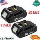 2Pack For Makita 3.0Ah BL1815 18V LXT Lithium-Ion Cordless Battery BL1820 BL1830