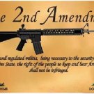 2x3 The 2nd Amendment Parchment Flag a Well regulated Militia Gadsden NRA Flag