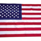 3x5 Ft American Flag EMBROIDERED USA Deluxe Nylon US with POLE POCKET SLEEVE