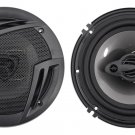 Pair Rockville RV6.3A 6.5"" 3-Way Car Speakers 750 Watts/140 Watts RMS CEA Rated
