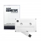 Cassette Tape Usb Flash Drive 8Gb (White)