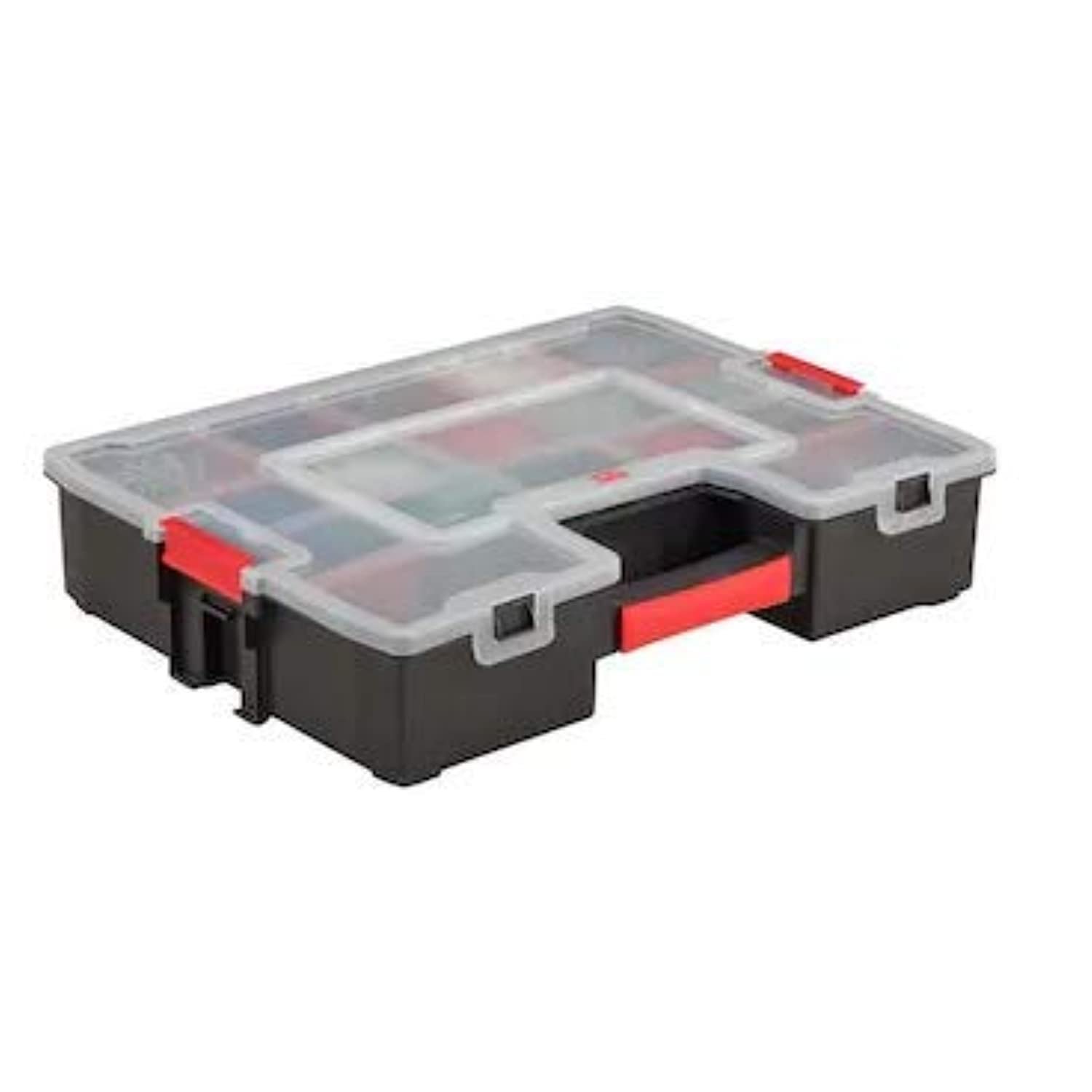 15-Compartment Plastic Small Parts Organizer