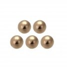 uxcell 12mm Precision Solid Brass Bearing Balls 10pcs