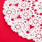 Round Medallion Doilies (12 In, White Lace Paper, 200 Pack)