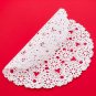 Round Medallion Doilies (12 In, White Lace Paper, 200 Pack)