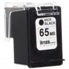 Nano Hp 65 Ms Micr Black Ink Cartridge For Check Printing, 1