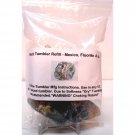 Rock Tumbler Gem Refill Kit -Natural Gemmy Mexico Fluorite Rough- 8Oz