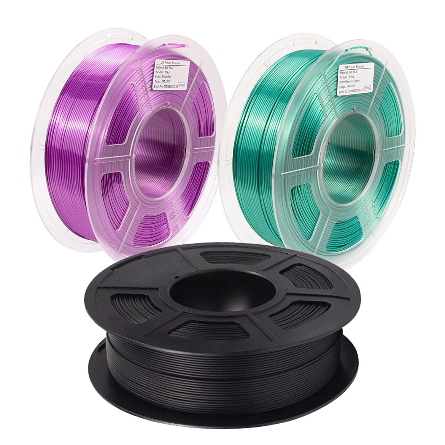 Pla Filament Bundle, 3D Printer Filament Carbon Fiber Filament Pla Silk