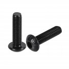 uxcell M5x18mm Hex Socket Button Head Cap Bolts Screws Carbon Steel 50pcs