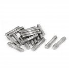 uxcell M6x30mm 304 Stainless Steel Double End Threaded Stud Screw Bolt 20pcs