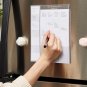 Big Magnetic Shopping List Pad For Fridge (7.5 X 9.5 In, 52 Sheets Each, 3 Pack)