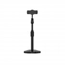 Phone Holder For Desk,Angle Height Adjustable 360 Rotation Cell Phone Stand(Black)