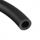 uxcell 11/16 Inch ID Fuel Line Hose, 1 Inch OD 2ft Black Oil Hose for Small Engines